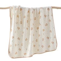 Newborn baby spring and autumn thin style baby blanket for outings from 0 to 6 months in the delivery room anti-shock pure cotton type A quilt for delivery