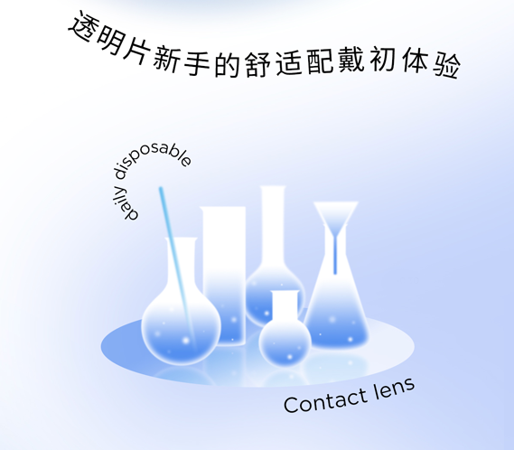 Moody 透明日抛隐形眼镜 10片 图3