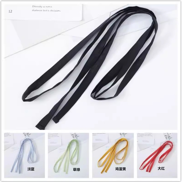Thin Strap Solid Color Fabric Simple Dress Decorative Belt Versatile Artistic Clothing Accessory Fabric Strip