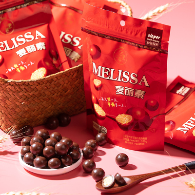 麦丽素桶装520g麦芽脆心巧克力