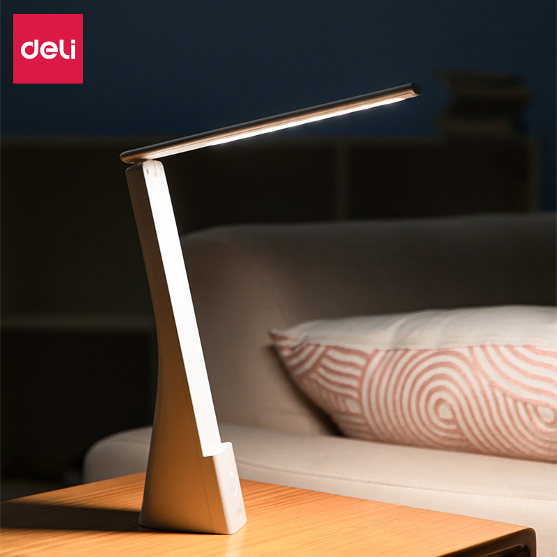 Powerful learning special table lamp student eye protection led dormitory rechargeable children high school students folding plug-in dual-use