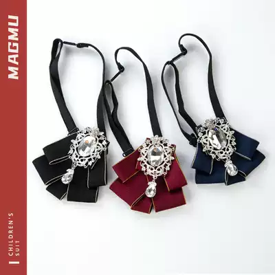 Magmu children's collar flower Korean version of the boy tide baby bow tie Children's bow tie primary school students performance bow