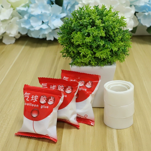 塔塔猫 Пополнение точек без трассировки свадебные принадлежности Daquan Sticky Balloon Double -Sidedled Gutde Dritledge Decorar