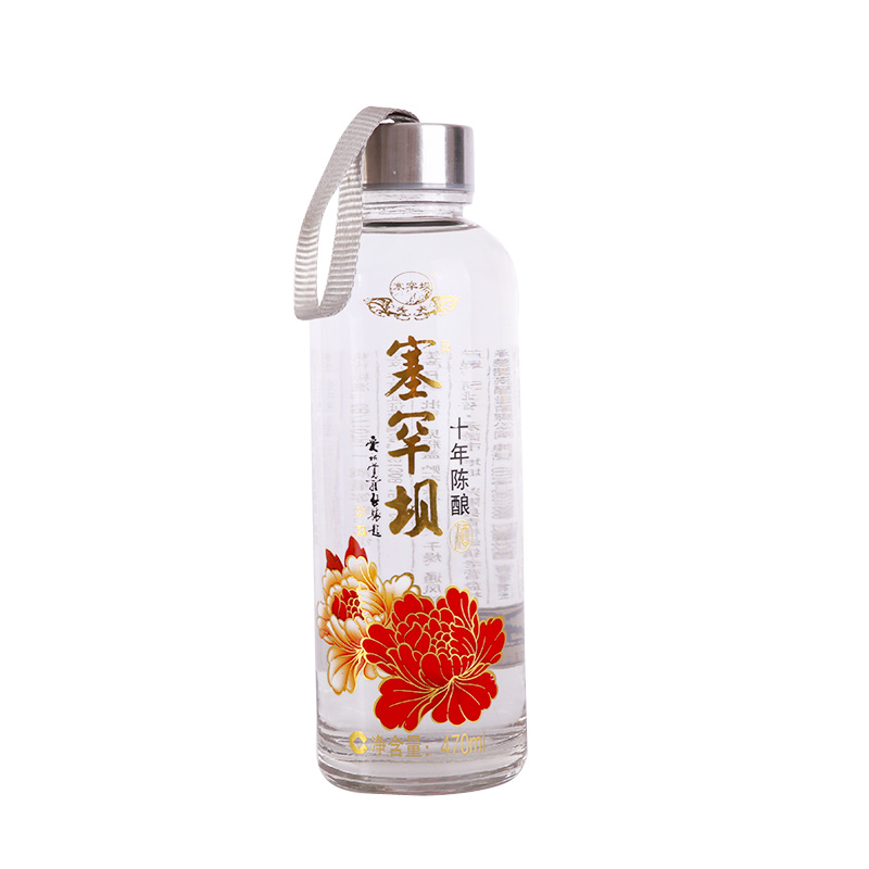 Sehan dam 42 degrees ten 470ml * 1 bottle of grain fermented intense incense type white wine mono-bottled Chengde