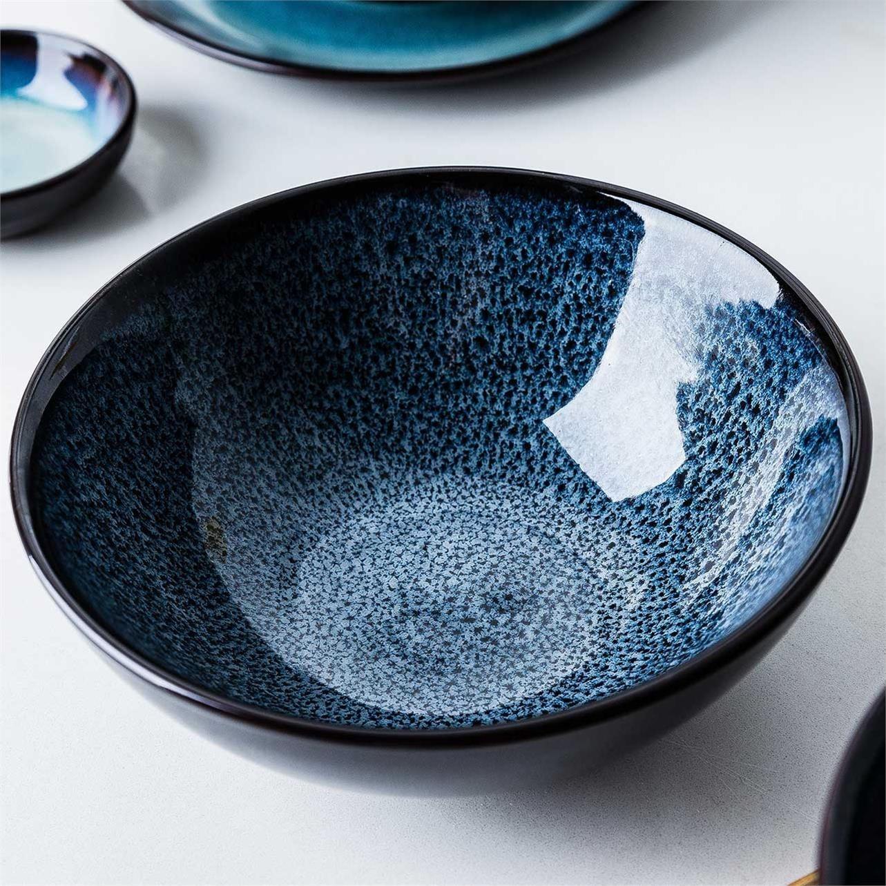 Big ready - to - cook ceramic tableware pickled fish bowl bowl soup basin to heavy ltd. restaurant large super large capacity rainbow such use