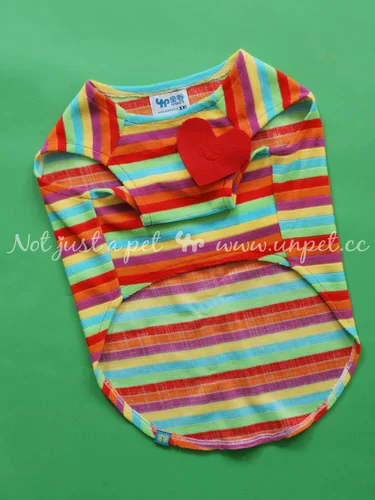 Семья с сокровищами ранняя весна костюм домашнего животного плюшевая собака Супер милая может быть демонтирована в обработке сердца рюкзак Rainbow