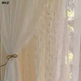 Ткань, белая кружевная штора для принцессы, французский стиль, в американском стиле