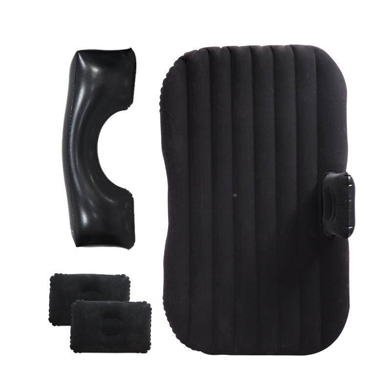 Car inflatable bed car flocking SUV rear mattress travel outdoor camping lazy inflatable mattress inflatable bed