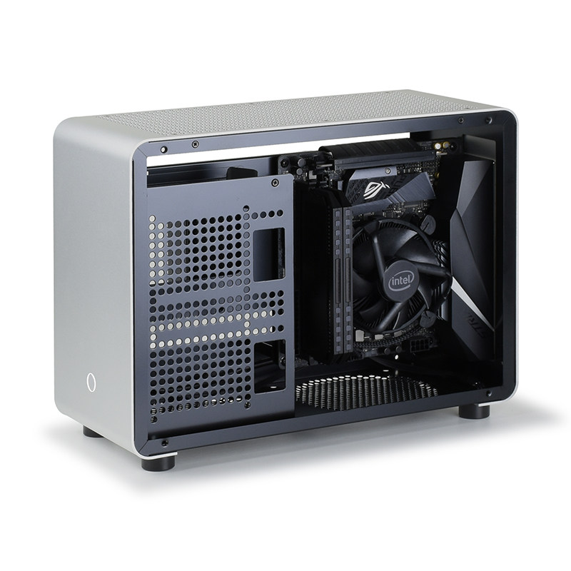 GEEEK G1-SE all-aluminum side transparent A4 ITX mini case SFX power supply portable host air-cooled