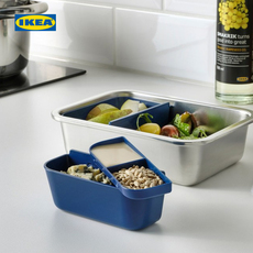 Питание коробки ikea宜家ikea365+食品盒分隔件塑料微波炉现代简约北欧风厨房用