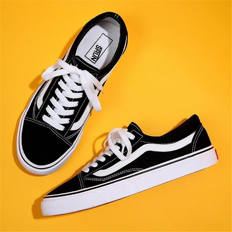 Jovan's Shoes Men's Black Canvas Shoes Women's Summer Trendy Skateboard Shoes Versatile Low-Top Super Popular Korean Style Student Couple
