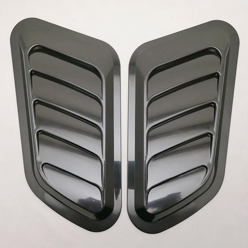 Car Hood, Fake Air Outlet, Front Hood Modification Decorative Sticker, Cooling Air Outlet Air Intake Net, Shark Turtle