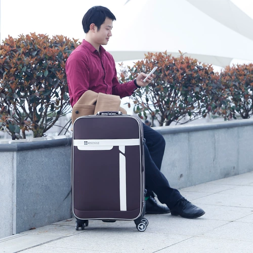 Универсальный чемодан, вместительная и большая сумка, коробка, ткань оксфорд