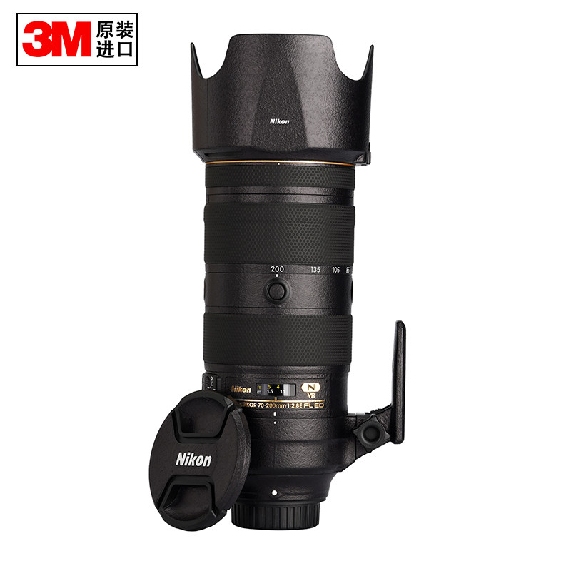 Nikon Nikon Nikon Nikkle AF-S 70-200mm f 2 8E FL ED VR Lens Sticker 3M