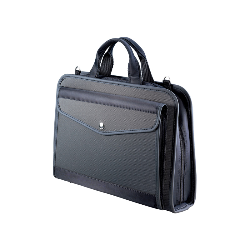 Jindley DC1050 Business multi-function handbag briefcase contains large-capacity package with brickbag strap handbag business bag bag financial reception package upscale meeting package