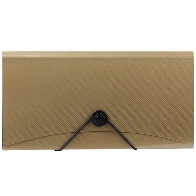 Gold Tory SH8403C VAT Clip Invoice Clip Book Small Number Classification Clip Note Bag A6 Rope Small Containing Bag Financial Bill Information Multi-Position Package Bill Package Tax Bill Exclusive Package Classification