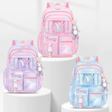 Детский водонепроницаемый школьный рюкзак со сниженной нагрузкой, защита позвоночника