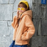 Осенняя модная куртка для отдыха, бархатная толстовка с капюшоном