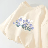 【Короткий рукав】 абриково-пурпурные Kire Flowers Bush