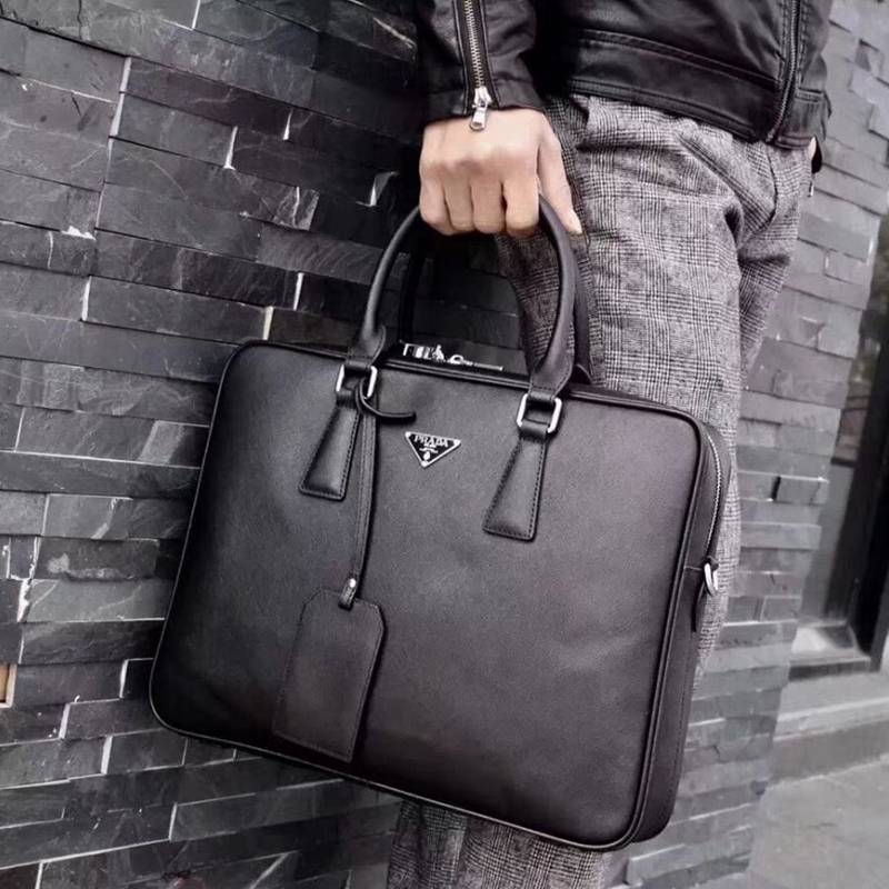 Overseas men's single shoulder bag slanted satchel bag Genuine Leather Handbag Male Luxury Goods Business Computer Briefcase