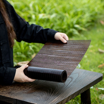 Shengcai natural lacquer special fine bamboo silk tea mat Zen Dao Xiang Dao Xi Xiang Dao Xi non-heritage traditional hand-made paper curtain
