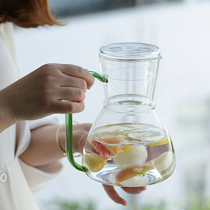 Shengcaihe light luxury high temperature glass kettle large capacity household cold kettle flower teapot fruit teapot