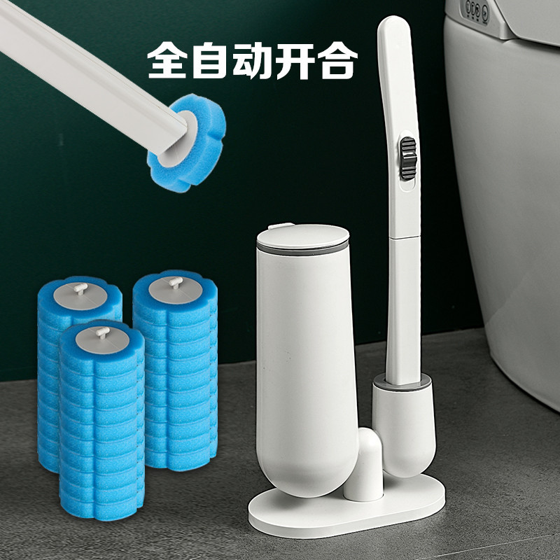 Disposable Toilet Brush for Home Use, No Dead Angle Cleaning, Bathroom Toilet Cleaning Tool Set, Disposable Disposable Toilet Brush for Home Use, No Dead Angle Cleaning, Bathroom Toilet Cleaning Tool Set, Disposable