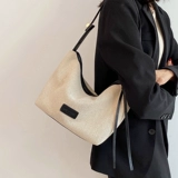 Небольшая дизайнерская сумка подмышку, сумка через плечо, универсальный вместительный и большой шоппер