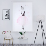 Ткань на липучке, зеркало, штора, пылезащитная книжная полка