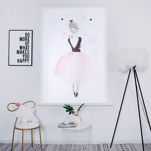 Ткань на липучке, зеркало, штора, пылезащитная книжная полка