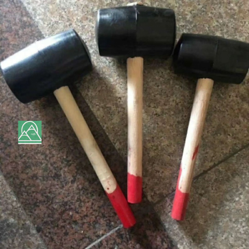 Large rubber hammer rubber hammer paste tile soft glue beat multi-functional decoration rubber hammer leather hammer beef tendon hammer brick