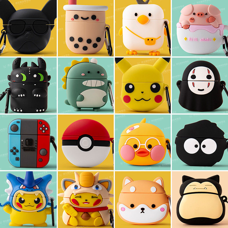 vivo tws neo headphone protective sleeve vivotwsneo true wireless Bluetooth headphone cover silicone softshell vivoneo cute cartoon anti-fall Neo charge case protection