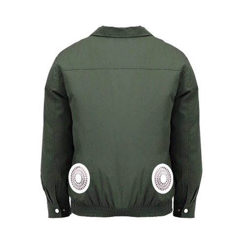 暖心衣 Охлаждающая одежда для кондиционирования воздуха, летняя цельная одежда с вентилятором, рабочая одежда для зарядки, защита от солнца, сварщик, охрана труда, рабочая одежда для мужчин