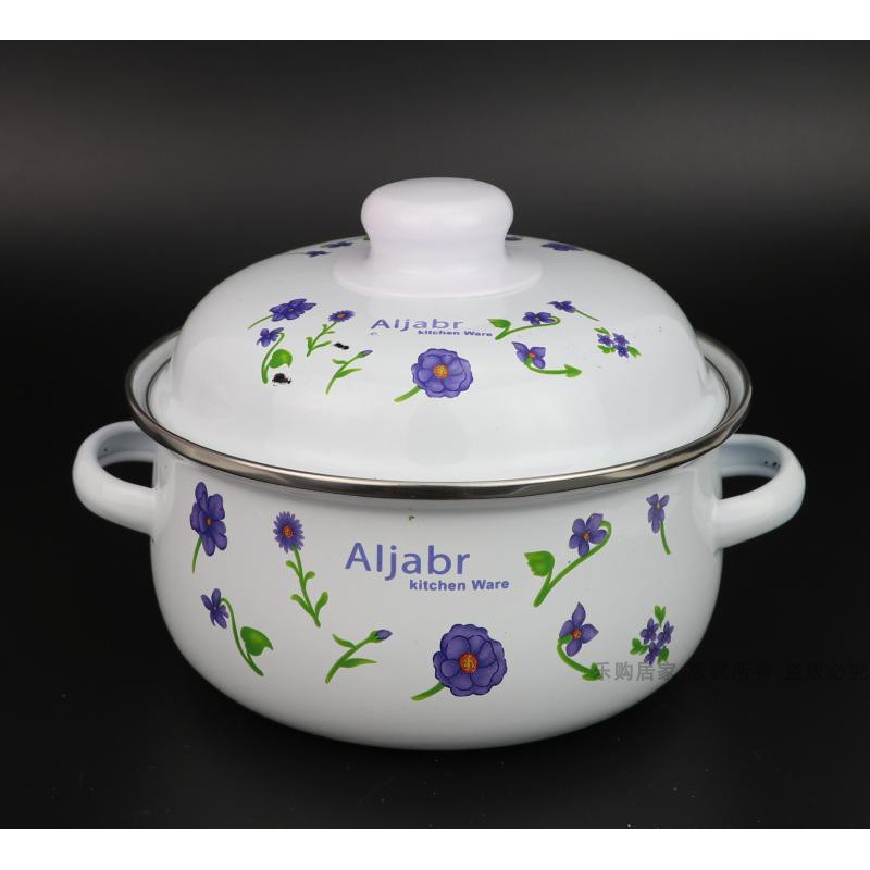 Special processing small enamel pot enamel pot simmering enamel cooking noodles milk pan, enamel basin