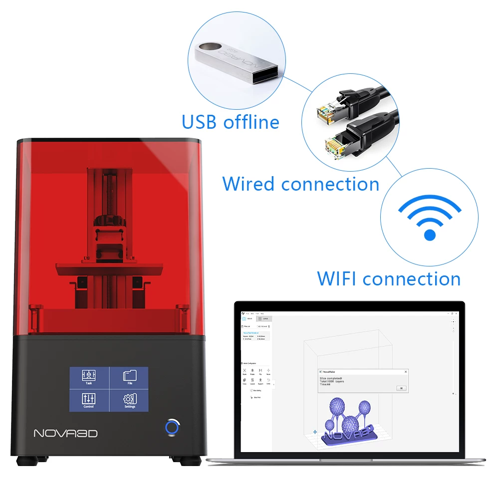 [принтер NOVA3D Bene4 3d Printer 2020 New Impresora 3d]