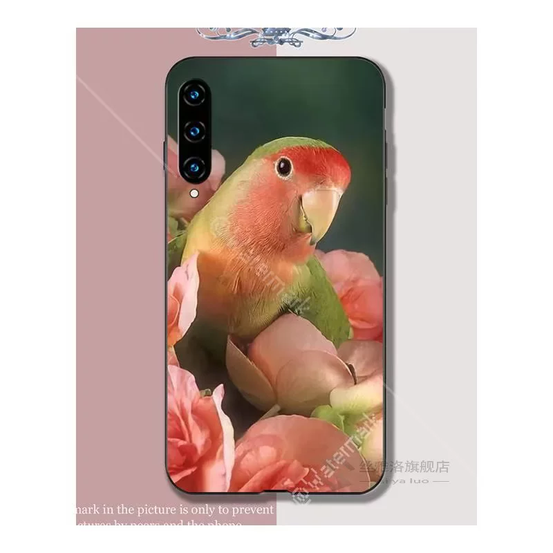 Цветной попугай мягкий чехол-кейc для Huawei Honor 7A 8s