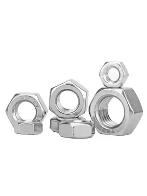 304 316 201 Stainless Steel Hexagon Nut Bolt Screw Cap Daquan M1 6-M3M4M5M6-M64