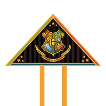 Kite customized with pictures Hogwarts School of Witchcraft and Wizardry school emblem Harry Potter simple pendant internet celebrity small kite