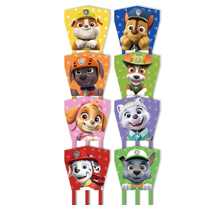 Paw Patrol Chase and Marshall Children's Handheld Fishing Rod Kite for Boys and Girls