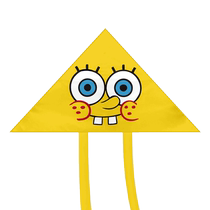Cartoon SpongeBob SquarePants Kite Customized Pictures Patrick Star Expression Pack Novice Breeze Easy to Fly 2024 Kite