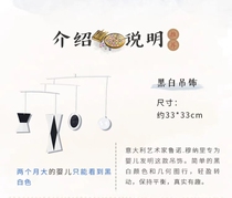 Montessori Montessori Montes 0-5-month newborn Montessori NIDO teaching aids