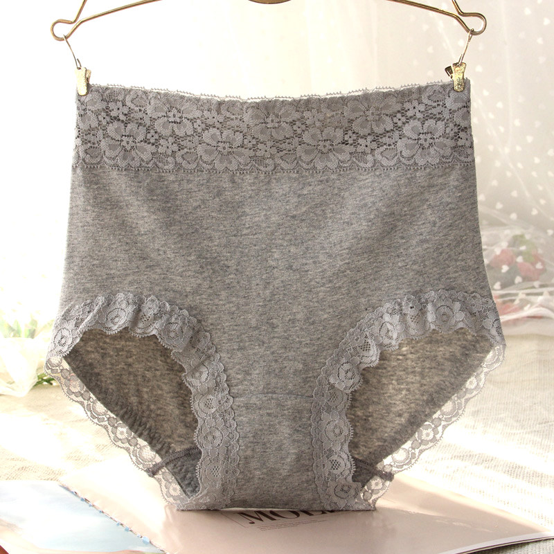 4 pairs of boxed panties heat texture fabric high waist waist hip lift woman heat spring and autumn sexy shorts large size