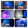 Специальная ультрафиолетовая идентификация Wood's purple light identification, 365 градусов, детектор банкнот, фонарик, флуоресцентная лампа для обнаружения кошачьего мха mini 4
