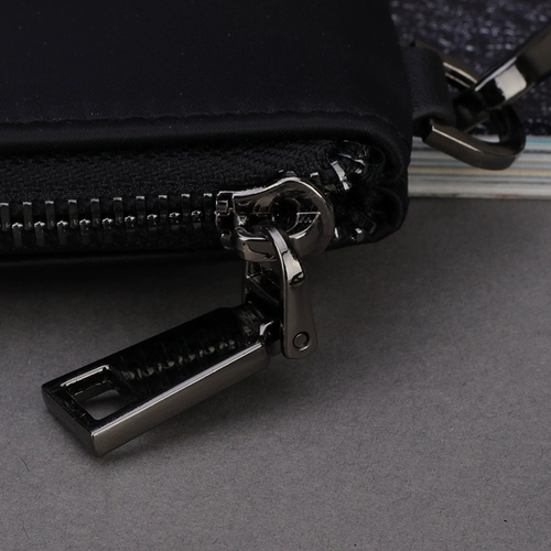 Сумка с петлей на руку, маленькая сумка клатч, сумка на запястье, тканевый длинный бумажник с молнией, ткань оксфорд