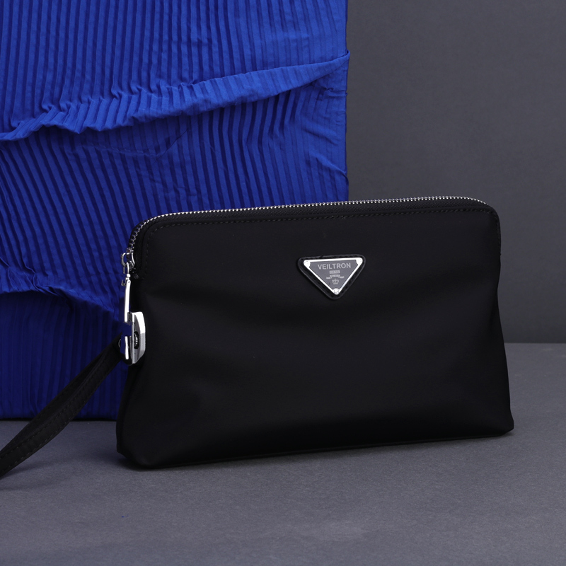 Men's Clutch Bag, Handbag, Business Casual Password Lock Large Capacity Oxford Cloth Canvas Handbag