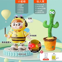 Практика с зарядкой, батарея, кактус, пчела