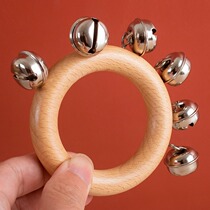 Hand rattle baby music enlightenment puzzle early education 6-12 months baby grasping Orff musical instruments soothing teaching aids