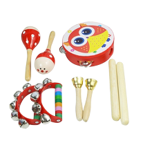 Orff musical instrument teaching materials kindergarten infant early education music class teaching aids sand hammer percussion instrument set combination