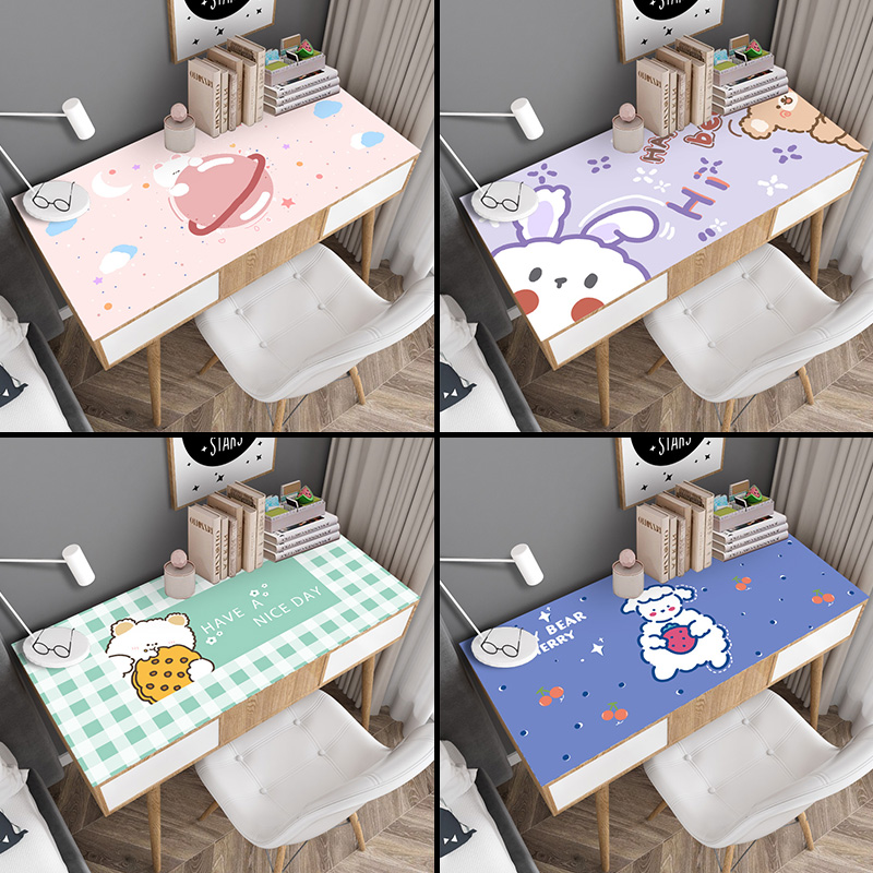 Table cloth waterproof and anti-washable table cushion anti-scalding Nordic tea table pvc table cloth plastic rectangular home table cushion 