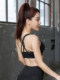 Sports bra for women's back shock-proof running push-up sexy small breast yoga vest style outer wear bra fitness bra